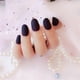 thumbnail image 4 of Qarigey 24 piezas de uñas postizas acrílicas mate 12 uva morada, 4 of 4