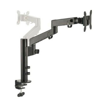 UPC: 0662774044583 | SIIG Single Pole Arm Multi-Angle Replaceable Articulating Monitor Desk Mount – 14  to 30  (249355)