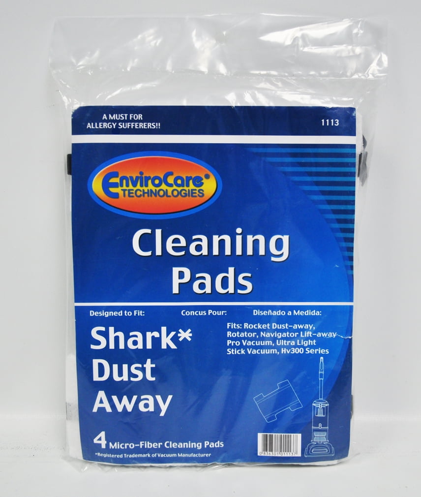 4 xReplacement Microfiber Mop Pad Cleaning Cloth for Shark Rocket HV300 Vacuum 