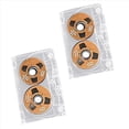 thumbnail image 5 of 4X Carcasa de Color de Doble Cara Cinta Vacía Metal Mini Puede Grabar 55 Minutos Cinta Vacía Cinta de Casete en , Naranja, 5 of 5