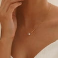 thumbnail image 4 of 18K Gold Plated Pearl Necklace for Women - Layered Trendy Gold Jewelry Gifts, 4 of 6