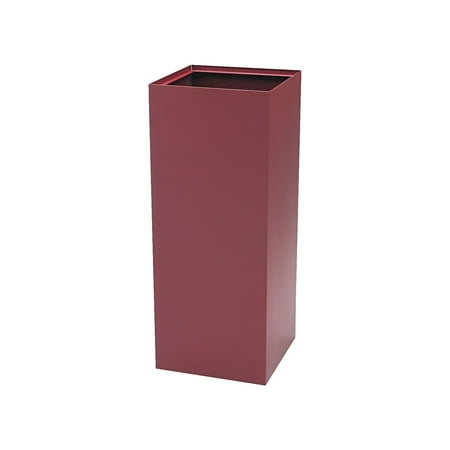 Safco Public Square Burgundy Recycling Receptacle Base