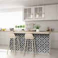 thumbnail image 6 of Mi Alma Abstract Gray Tile Stickers - Removable Vinyl 4x4, 24 pcs, 6 of 11