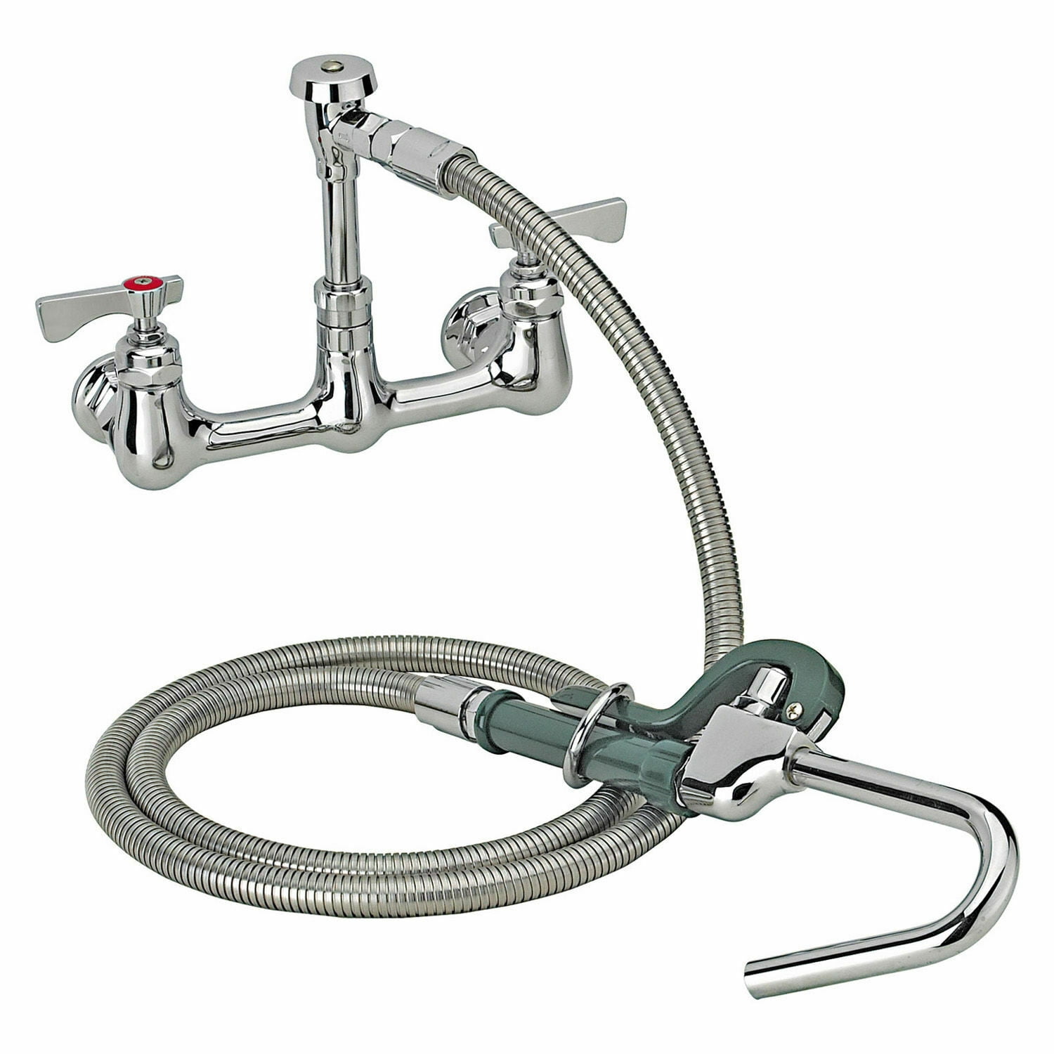 Krowne 8" Center Wall Mount Pot Filler, 20108L