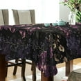 thumbnail image 5 of Yayeee Tablecloths 60" x 90" Rectangle Wrinkle Resistant Party Table Cover, Dark Gothic Floral, 5 of 8