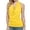 Yellow, variant on Aihuaihua Women's Drape Cowl Neck Sleeveless Backless Vest Tank Top Blouse