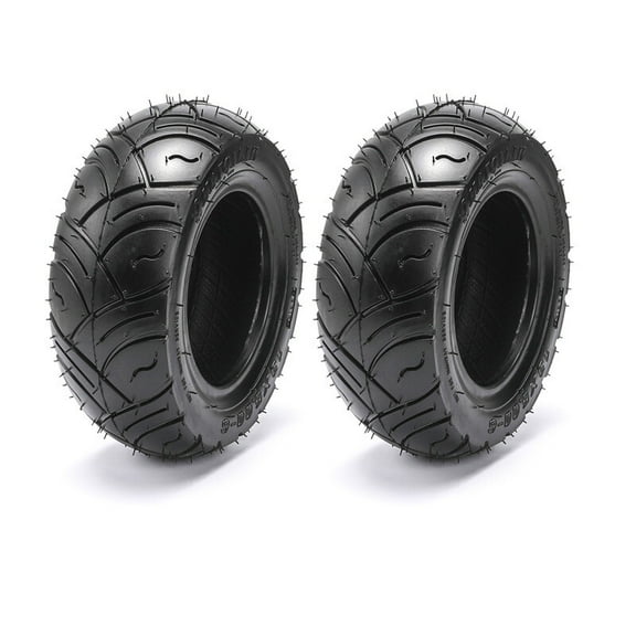 2x 6 inch 13x5.00-6 Tire Tubeless 13x500-6 13x5-6 Go Kart Mini Bike Scooter ATV