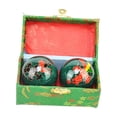 thumbnail image 2 of facefd Baoding Entraînement dans une Boîte de Baoding 2 Pcs/set Fatigue Santé Rafraîchir l'Esprit Baoding avec Boîte Réduire Boules de Baoding Boîte Rouge Vert, 2 of 9