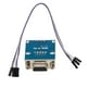 thumbnail image 1 of MAX3232 RS232 Serial Port To TTL Converter Module DB9 Connector W/ 4 Jump Cables, 1 of 5