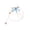 Light Blue-4, variant on Dxssxc Interactive Retractable Cat Wand Toy with Butterfly Dragonfly Attachments, 360° Rotating Spring Plume Teaser, 40 Inch Long Fishing Pole with Bell for Kitten Training