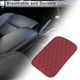 thumbnail image 2 of Funda del Consola Central del Coche Unique Bargains con Almohadilla del Consola Central y Bolsa de Almacenamiento 11.81"x7.87"x0.59" Rojo Cuero Nappa, 2 of 7