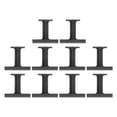 thumbnail image 1 of Solar Panel Water Drain Clip, 10PCS PV Panel Water Guide Clamp Easy To Install Heat Resistant Compact Dustproof  For Outdoor 3.5cm / 1.4in, 1 of 8