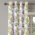 thumbnail image 2 of Ambesonne Floral Grommet Curtain, Rose Petals Sakura Lily, 50" x 72", Fern Green Pale Pink, 2 of 6