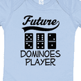 thumbnail image 4 of Inktastic Future Dominoes Player Game Boys or Girls Baby Bodysuit, 4 of 5