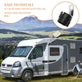thumbnail image 3 of Raindrops Trailer Mounting Bracket RV Power Connector Black 1Pack, 3 of 8