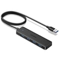 thumbnail image 1 of Hub USB UGREEN USB 3.0 de 4 puertos ultrafino para ordenador portátil de sobremesa, 1 of 7