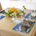 thumbnail image 4 of Ambesonne Sea Life Place Mats Set of 4, Italian Mediterranean, Standard Size, Multicolor, 4 of 6