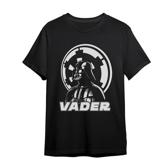 Playera Manga corta WAALS Estampado Suave Star Wars Vader grande
