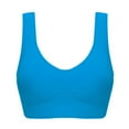 BXJX Womens Sports Bras Plus Size 3 Pack Comfy Pure Color Breathable bxjx-womens-sports-bras-plus-size-3-pack-comfy-pure-color-breathable