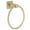 Satin Brass, variant on Sure-Loc Bd-Tr1 Baden 7" Wall Mounted Towel Ring - Brass