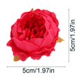 thumbnail image 3 of Cabeza de flor de seda, simulación de flores, decoración DIY, hecha a mano, material de flor falsa, cabeza de flor de simulación, decoración de cabeza de flor, para dormitorio, plegable,, 3 of 9
