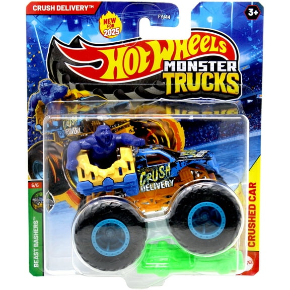 Hot Wheels Freestyle Wreckers Crush Delivery Diecast Car