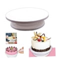 thumbnail image 3 of BRIGHTFUFU Silver Wrap Cake Base Board Food Safe Round 1Pack, 3 of 4