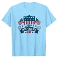 thumbnail image 2 of MuXiKeJi Clothes 250th Anniversary of The United States of America Womens T-Shirt Patriot, 2 of 4