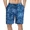 Navy, variant on ANFERRY Mens Swim Trunks Quick Dry Swim Board Shorts Beach Short with Pockets Print Elastic Waist Bathing Suit Swimsuit