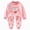 H234-Pink, variant on TOWED22 Toddler Infant Baby Girl Boy 2pcs Long Sleeve Cotton T Shirt and Joggers Pants Set Relaxed Fit Print Fall Winter Clothes Outfits Clothing(Light Gray,6-12 M)