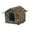 C, variant on Insulated Portable Pet Shelter with Self Warming Pad for Indoor and Outdoor Use in Winter Tent Enclosure for Cats Dogs and Feral Animals