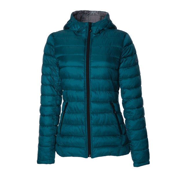 Halifax HFX Women's Lightweight Packable Jacket, Teal/Silver XXLarge