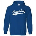thumbnail image 5 of Omaha Baseball Script - Adult Unisex Hoodie - 3X-Large - Royal, 5 of 7