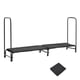 thumbnail image 1 of QinaQin Leñero con funda para exterior, rack para almacenar leña con cubierta impermeable Oxford y cierre, ideal para patio o interior, 1 of 8