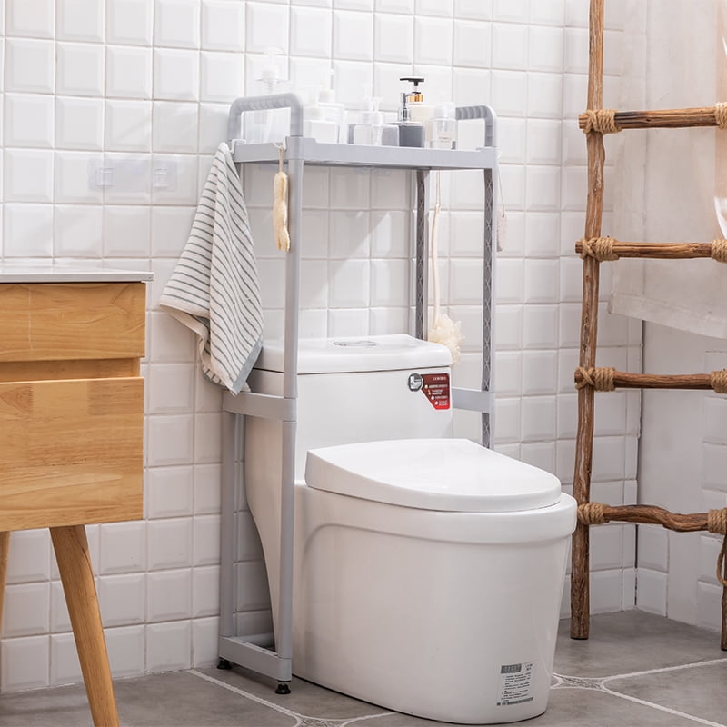1/2/3 Tier Toilet Bathroom Space Saver, Shelf Over Toilet, Multi