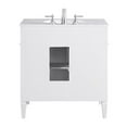 thumbnail image 5 of Elegant Decor Park Ave 32" Wood Single Bathroom Vanity in White, 5 of 11