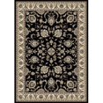 thumbnail image 1 of 1426-0013-BLACK Alba Rectangular Black Traditional Italy Area Rug, 9 ft. 10 in. W x 12 ft. 10 in. H, 1 of 1