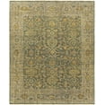 thumbnail image 2 of Hauteloom Clunes Wool Living Room, Bedroom Area Rug - Traditional - Black, Green, Brown - 6' x 9', 2 of 11