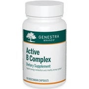 Genestra Brands Active B Complex | Complete B Vitamin Complex Supplement | 60 Capsules
