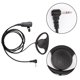 thumbnail image 3 of Auricular En Forma De D, Ganchos Suaves Para La Oreja, Duradero, Buena Compatibilidad, Auriculares De Radio Multifuncionales Con Botón PTT Para Radios, 3 of 7