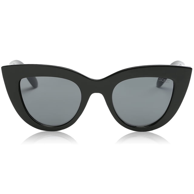 Lentes de sol SOJOS Retro Vintage pequeños de ojo de gato SJ2939 Negro/Gris