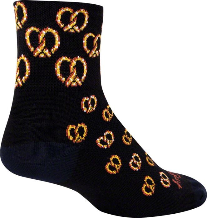 SockGuy Classic Twisted Sock Black LG/XL