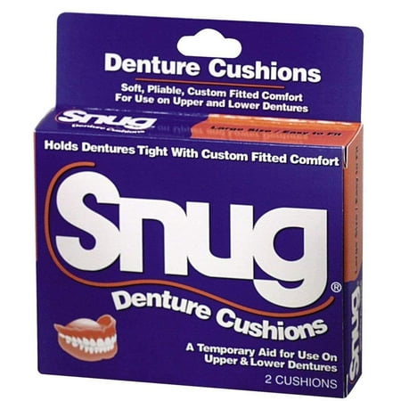 Snug Denture Cushions, 2 Count