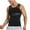 Black, variant on Mlzmgr Compression Mens Tank Tops Sleeveless Crew Neck Tops Stretchy Fitted Athletic Workout Gym Tanks