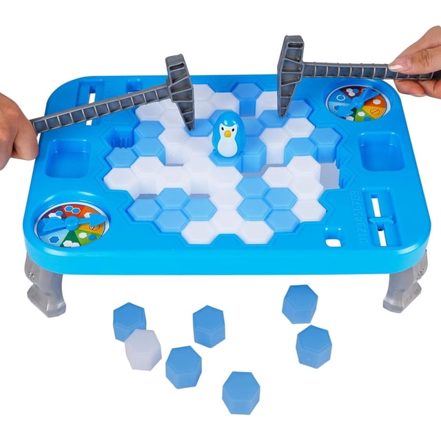 Juego para romper el hielo, guardar pingüinos en bloques de hielo, juego divertido familiar, trampa para pingüinos, activar el juego, regalos del Día del Niño