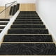 thumbnail image 5 of Alfombra antideslizante para escalones de 76 x 20 cm | Alfombra de escalera interior adhesiva reutilizable | Alfombra de poliéster antideslizante para niños, ancianos y mascotas | Tapetes lavables, 5 of 5