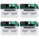 thumbnail image 1 of Pestañas postizas Ardell Natural Lashes, color negro, paquete de 4, 1 of 5