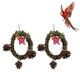 thumbnail image 4 of Columpio De Ratán Para Pájaros, Reduce El Aburrimiento, Mantiene El Equilibrio, Columpio De Loro, Juguete Para Masticar Perca De Ratán Para Conures Para Cacatúa Cergrey Bird Cage Supplies, 4 of 8