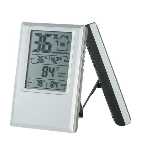°C/°F Digital Thermometer Hygrometer Indoor Temperature Humidity Meter Max Min Value Comfort Level
