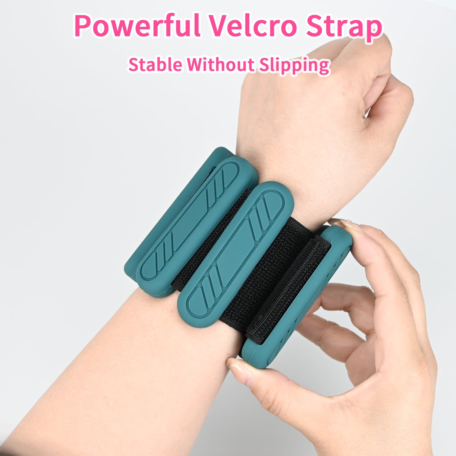 LTECARP Adjustable Ankle & Wrist Weights for Women & Men, 1/2/4 lbs Silicone Design with Comfort Fit - Arm/Leg Workout Weights for Gym, Pilates, Yoga, Walking, Barre, Dance